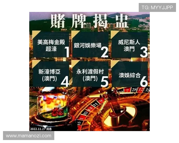 澳门六张赌牌持有者的财务状况与其在澳门博彩业中的战略布局